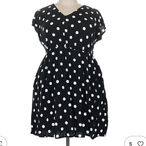 Ava & Viv Polka Dot Dress size XL (18)
